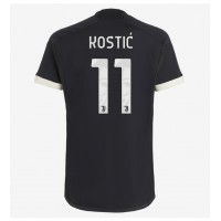 Camisa de Futebol Juventus Filip Kostic #11 Equipamento Alternativo 2023-24 Manga Curta